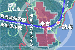 熱海 住宅地エリア