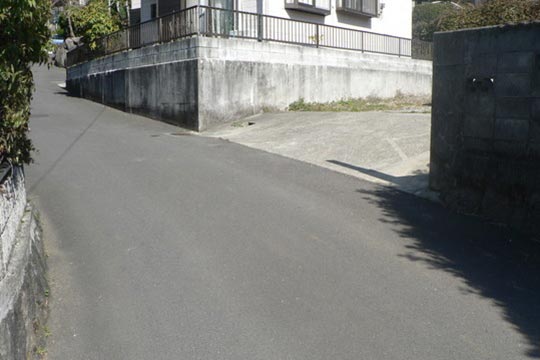 前面道路