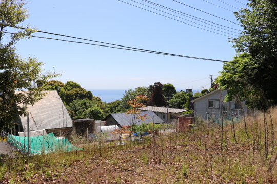 熱海市網代　温泉引込可能・海眺望　約81坪更地