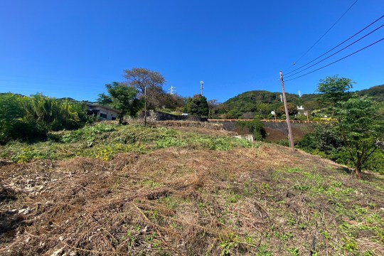 湯河原町宮下　海・山並み眺望　1209坪　広大な土地