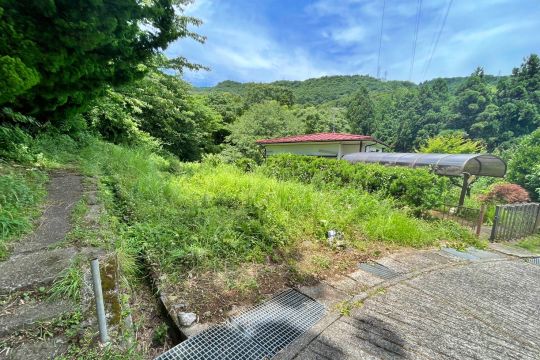 エンゼルフォレスト伊豆山別荘地　高台から海を遠望する開放感ある売地