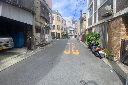 前面道路