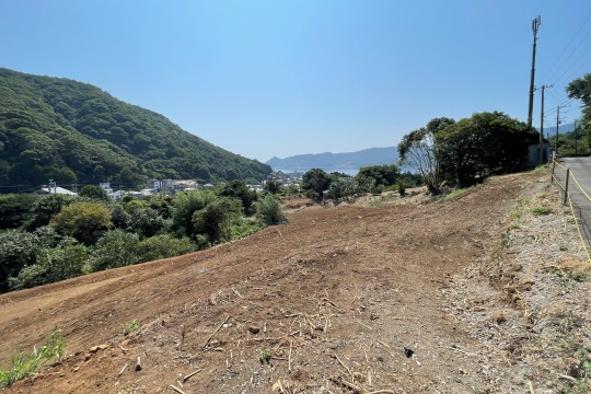 熱海市上多賀　南熱海エリア　海望む高台の売地　約900坪