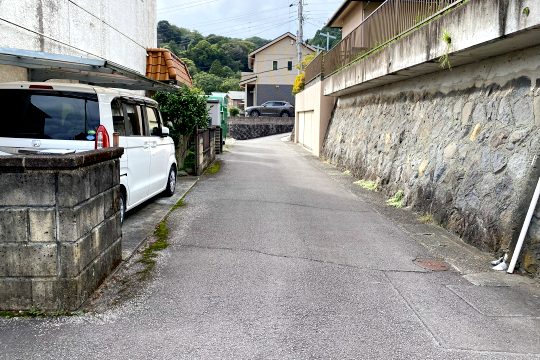 前面道路