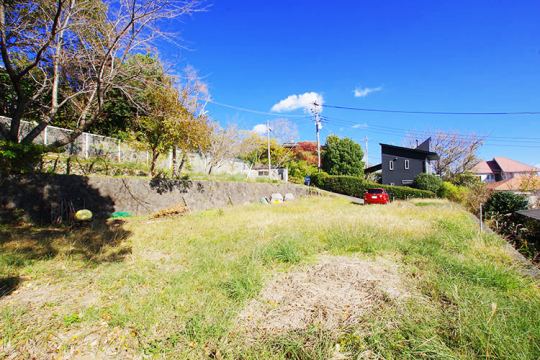 熱海市網代　網代山エリア　温泉引込可の高台平坦地