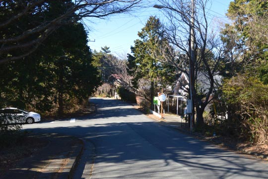 前面道路