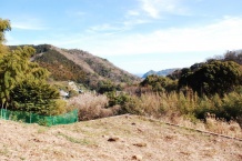 熱海市上多賀　山間に海を望む　約185坪の売地