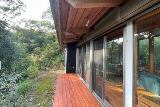 ウッドデッキ
