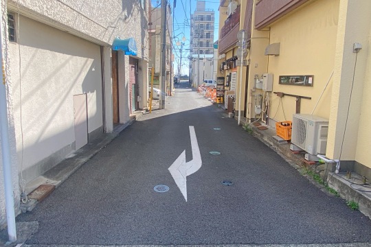 前面道路