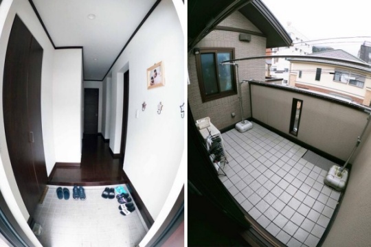 玄関・バルコニー