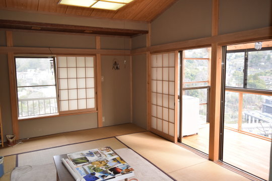 湯河原町宮上　高台に建つセカンドハウス