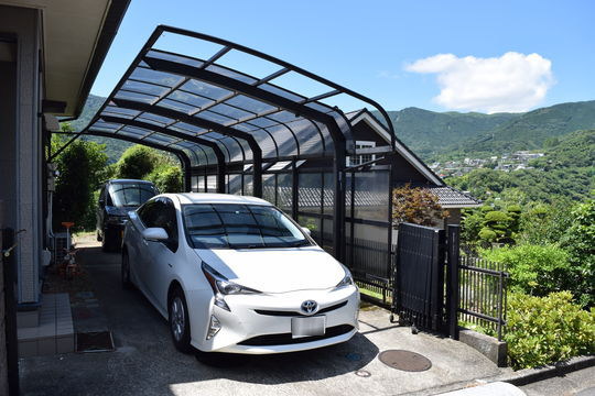 駐車場 2台停められます