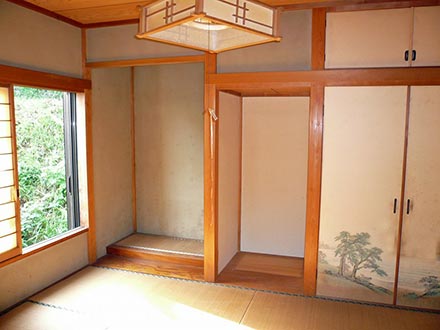 伊東市宇佐美・温泉付＆菜園可能な中古住宅：和室