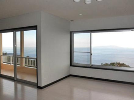 伊東市・あかざわ恒陽台・温泉付き海一望の新築住宅