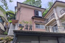 熱海市林ヶ丘　海・山眺望　コンパクトな2Kの戸建