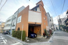 熱海市清水町　熱海市営温泉引込済み　屋上から花火望む3階建住宅