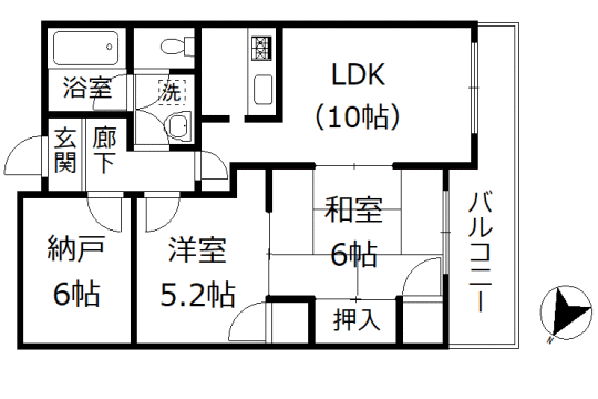 ランドピア熱海　2SLDK　豊かな自然に包まれる環境