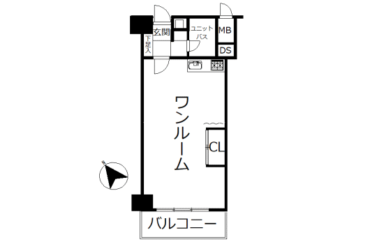 熱海サニーハイツ　熱海駅徒歩圏内　共用施設充実・海見え1R