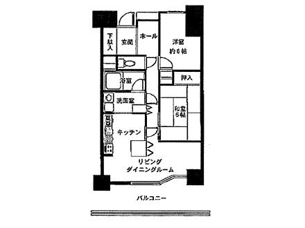 シャリエ湯河原桜木公園：間取り