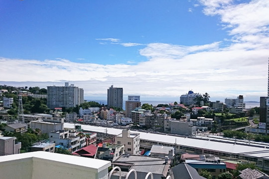 メゾン熱海桃山　駅徒歩5分　海・花火一望　戸別温泉付