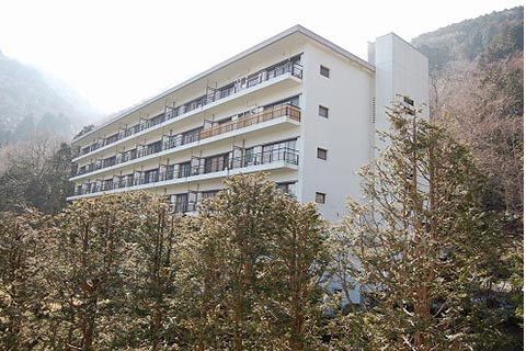 フジタ第二箱根山マンション・戸別温泉檜風呂：外観