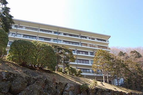 フジタ第二箱根山マンション・戸別温泉檜風呂：外観