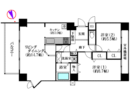 熱海市林ケ丘町・コスモ熱海林ケ丘
