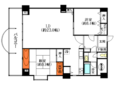 熱海市林が丘町・ラヴィ熱海A棟