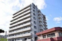 ライオンズマンション南熱海　駅徒歩３分　海を望む南向き角部屋2DK