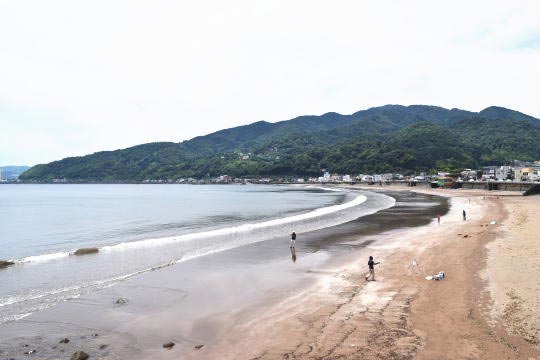 宇佐美海水浴場目の前　掛け流し温泉ホテル 